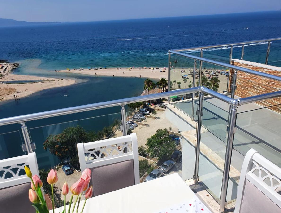 Appartement Sadet's Luxus Penthouse Saranda  Extérieur photo