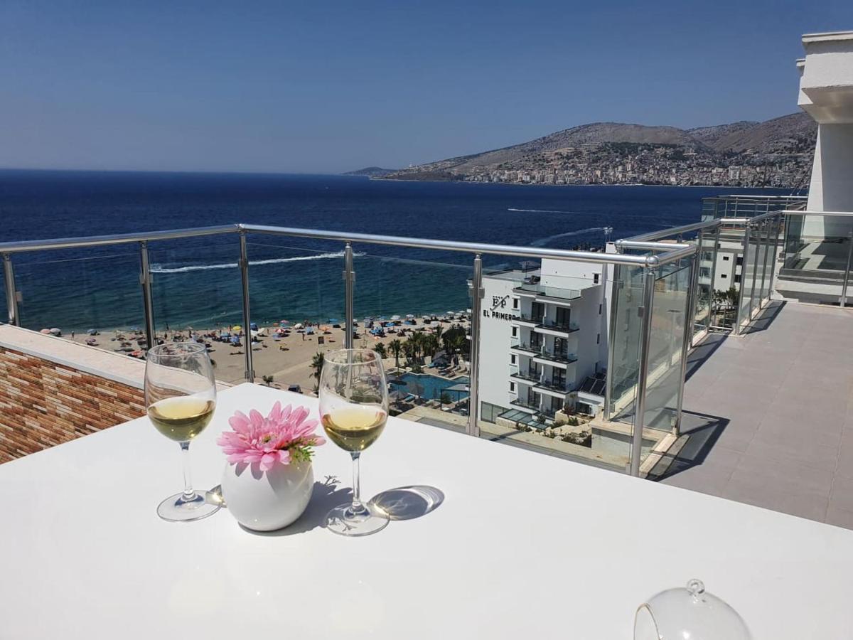 Appartement Sadet's Luxus Penthouse Saranda  Extérieur photo