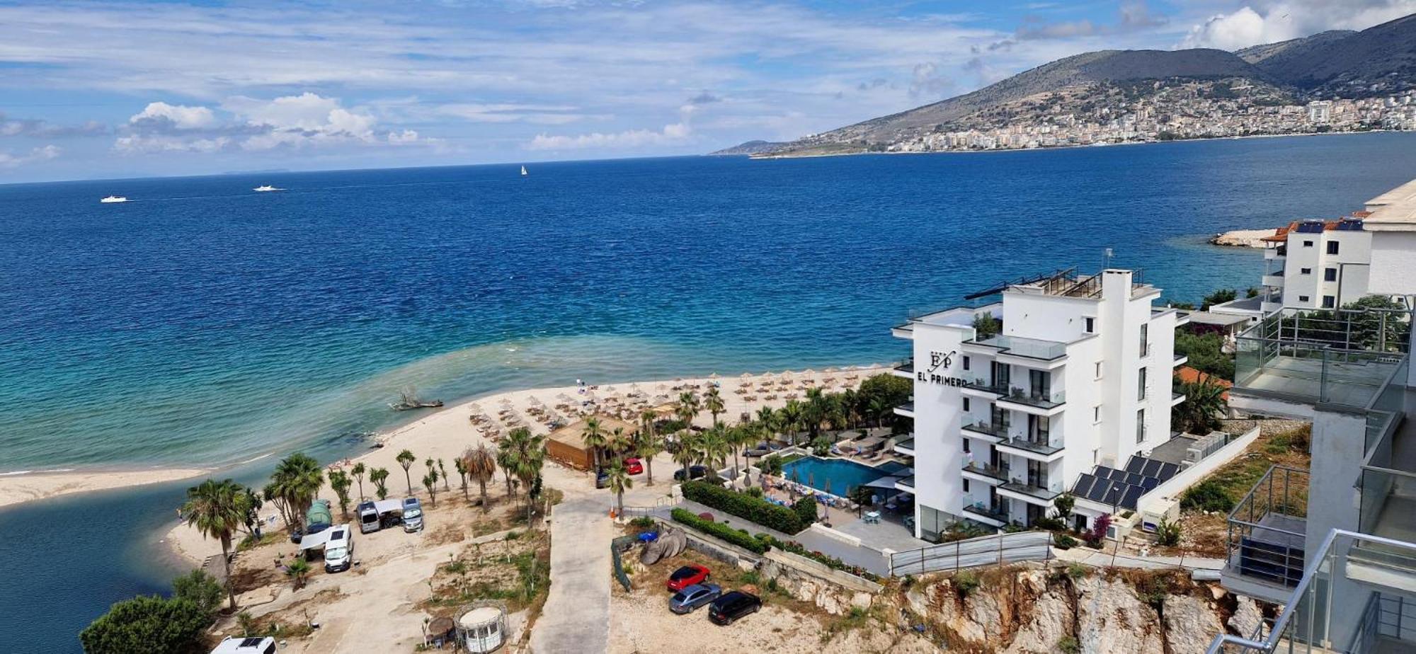 Appartement Sadet's Luxus Penthouse Saranda  Extérieur photo